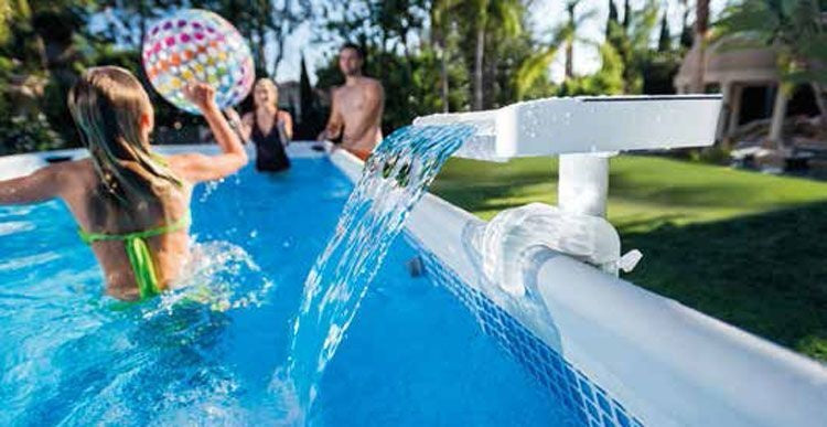 led-waterval Cascade voor zwembad