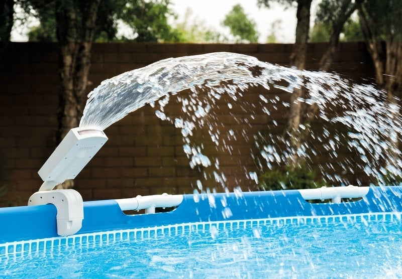 waterfontein met led verlichting
