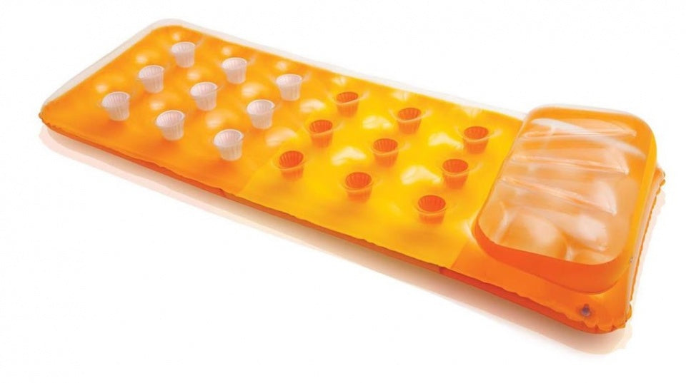 luchtbed 18-Pocket Fasion 188 x 71 cm Oranje