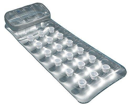 Luchtbed 18-Pocket Suntanner zilver
