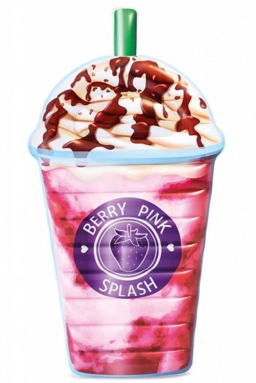 luchtbed Berry Pink Splash 198 x 107 cm