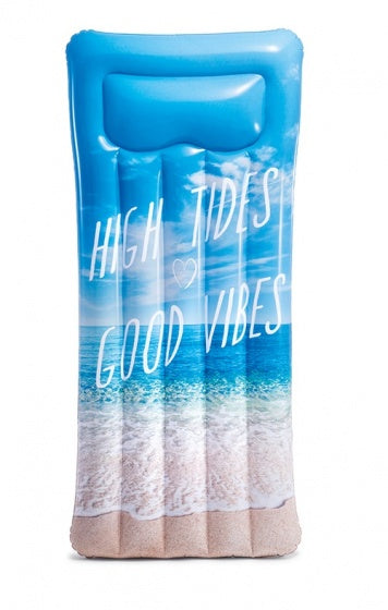 luchtbed Inspirational Mats 178 x 84 cm blauw