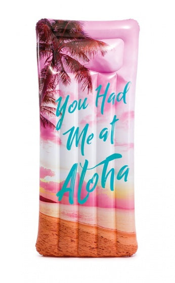 luchtbed Inspirational Mats 178 x 84 cm roze