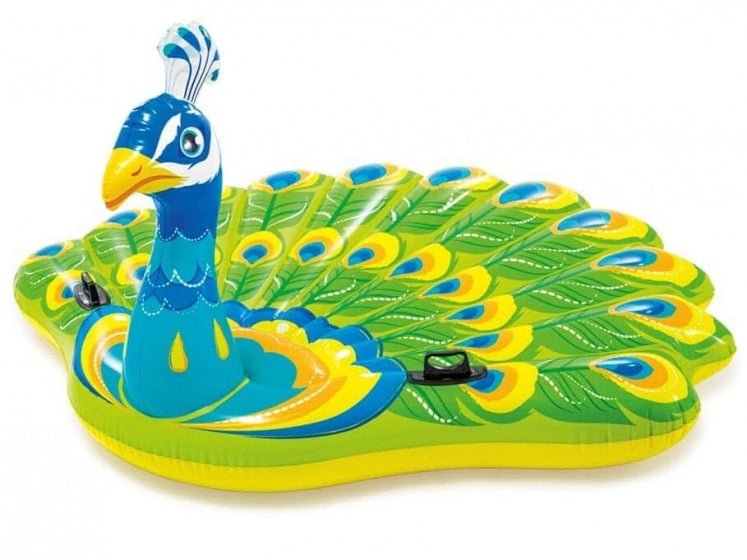 luchtbed Peacock 193 x 164 x 94 cm groen