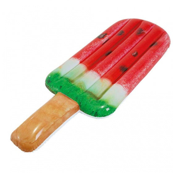 luchtbed watermeloen ijsje 191 x 76 cm rood/groen