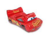 opblaasbare Cars-auto 109 x 71 cm rood