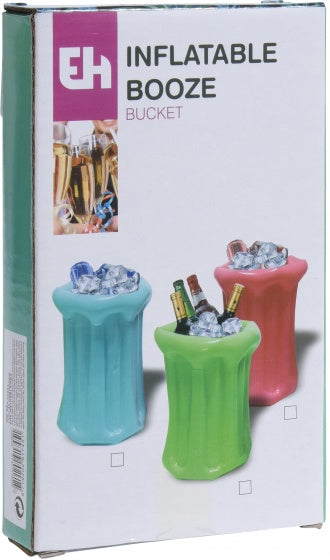 opblaasbare drankkoeler PVC blauw