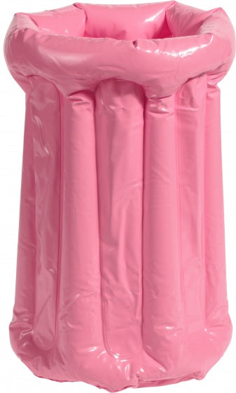 opblaasbare drankkoeler PVC roze