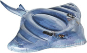 opblaasbare pijlstaartrog blauw 188 x 145 cm