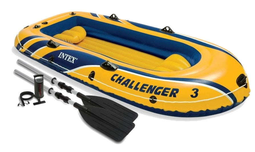 opblaasboot Challenger 3 set 3-persoons 4-delig