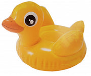 opblaasdier eend geel 22 x 18 cm