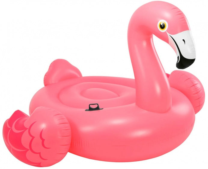 opblaasdier flamingo roze 142 cm