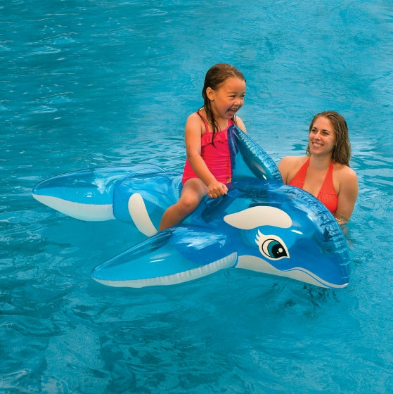 opblaasdier walvis ride-on 152 x 114 cm