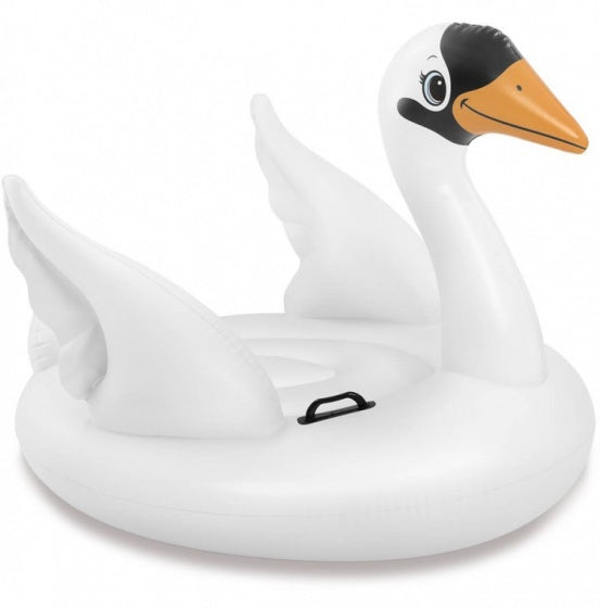 opblaasdier zwaan ride-on 130 x 102 cm