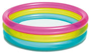 opblaaszwembad regenboog 57104NP 86 x 86 x 25 cm PVC
