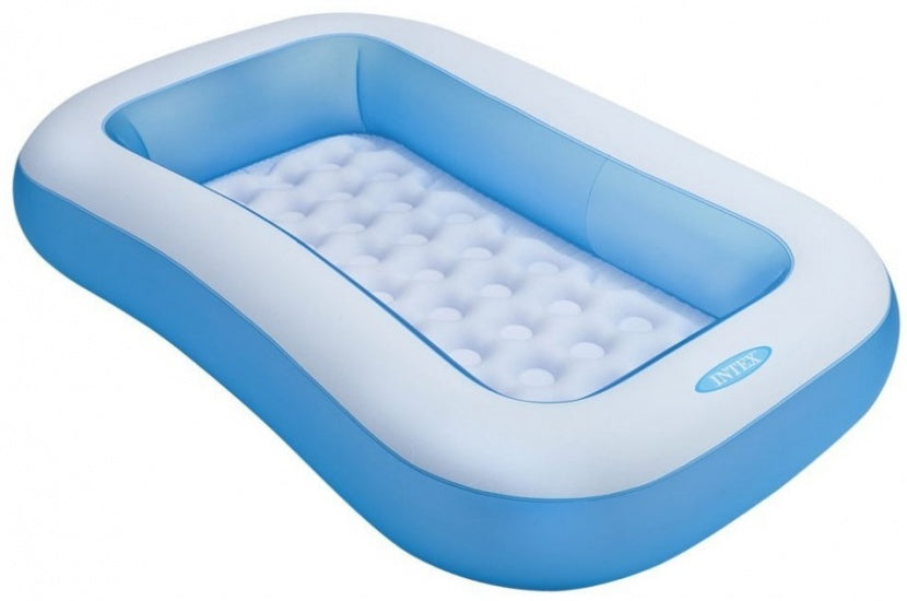 opblaaszwembad rechthoek 57403NP 166 x 100 cm blauw