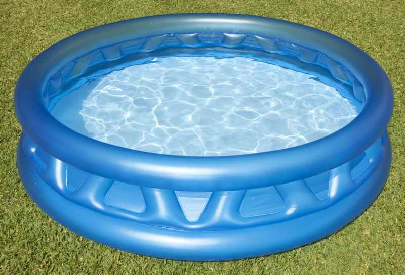 opblaaszwembad 58431NP Soft Side 188 x 46 cm blauw