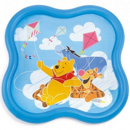 opblaaszwembad Winnie the Pooh 140 x 140 x 10 cm blauw