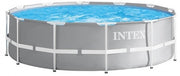 opzetzwembad met pomp 26712GN Prism 366 x 76 cm grijs