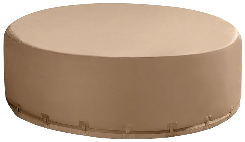 afdekhoes jacuzzi energiebesparend PureSpa beige