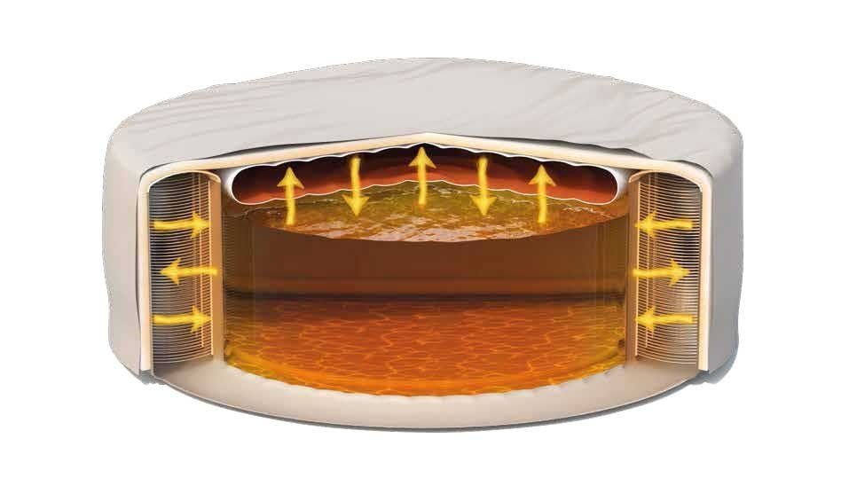 afdekhoes jacuzzi energiebesparend PureSpa beige