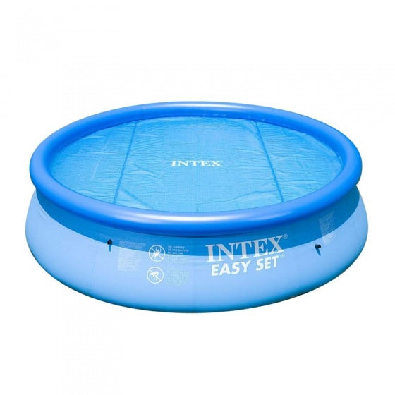 afdekzeil zwembad isolerend 457 cm vinyl blauw