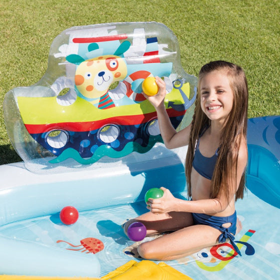 speelzwembad zeeparadijs 57162NP 218 x 188 x 99 cm PVC