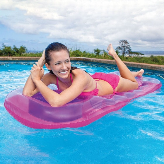 Suntanner luchtbed roze 188 x 71 cm