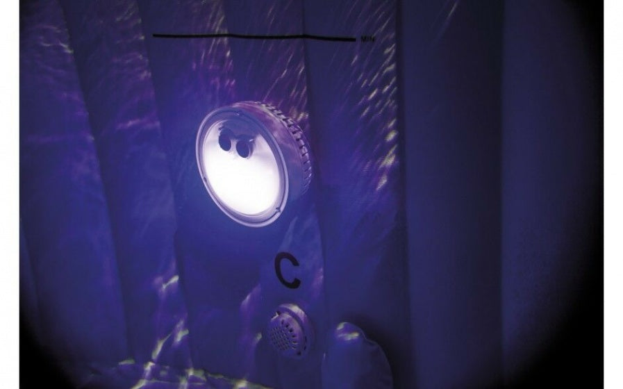 verlichting hydro-elektrisch voor Spa 16 cm zilver