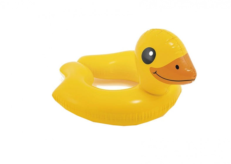 zwemband eend 57 cm geel
