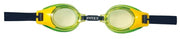 zwembril junior 15 x 4 cm siliconen groen