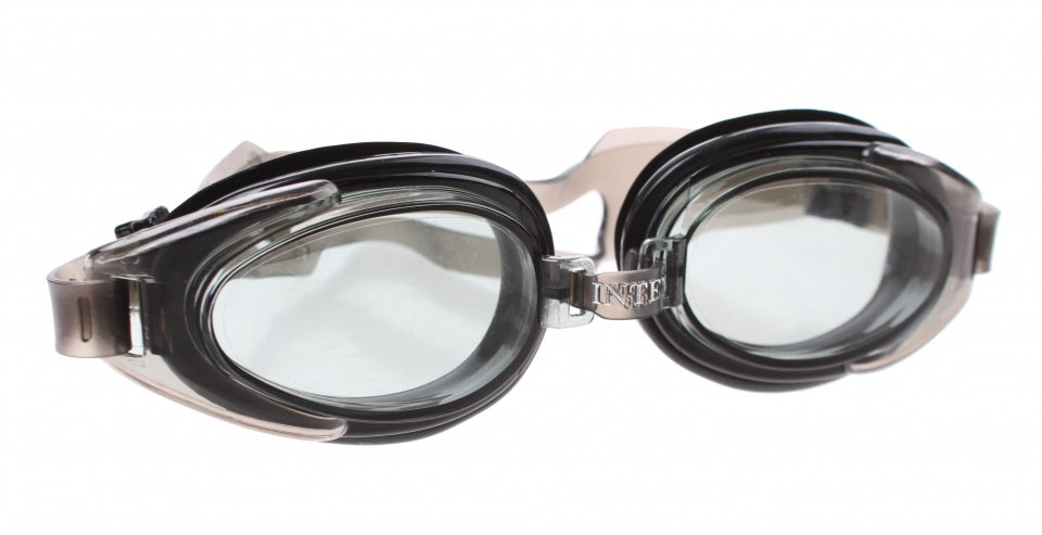 zwembril Watersport Goggles unisex polycarbonaat zwart