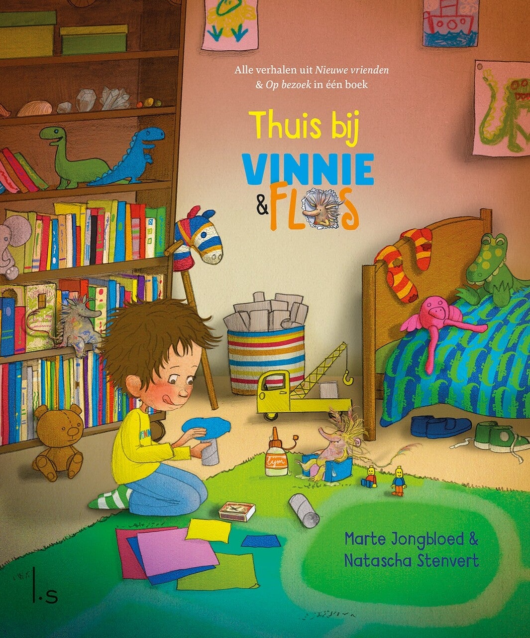 Thuis bij Vinnie & Flos (Hardback)
