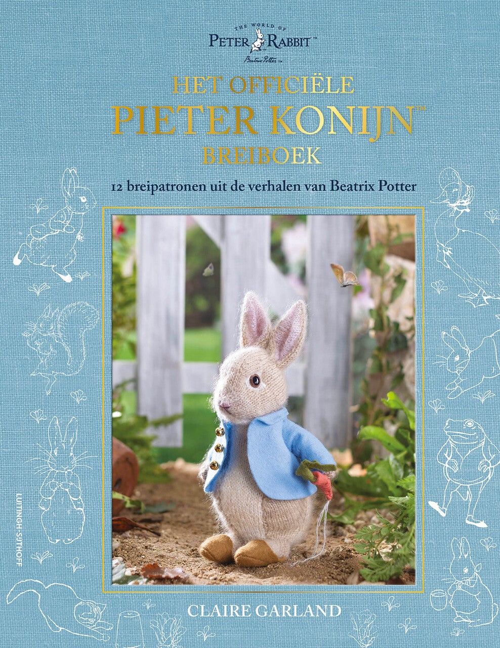 Het officiële Pieter Konijn breiboek (Hardback)