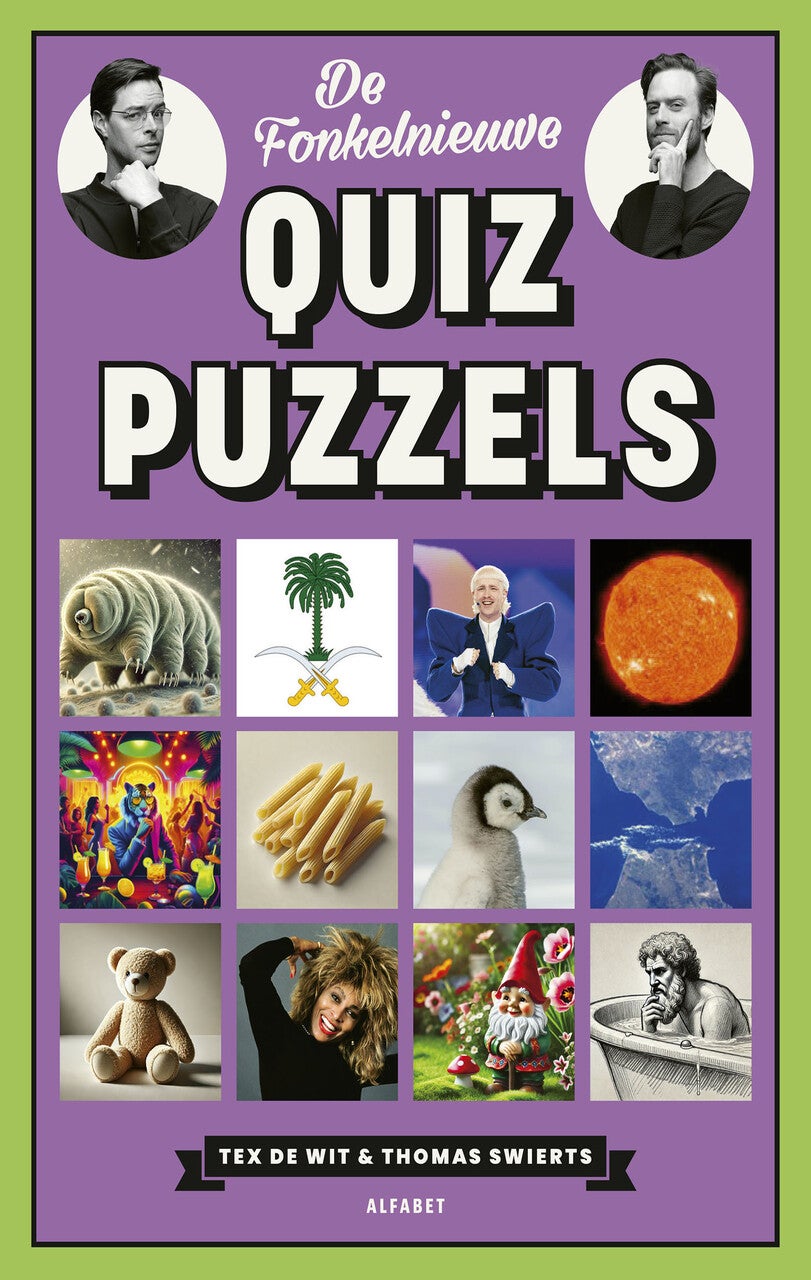 De fonkelnieuwe QuizPuzzels (Hardback)