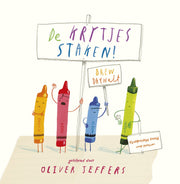 De krijtjes staken (Hardback)