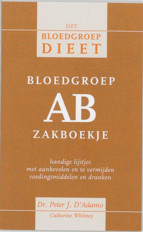 Bloedgroep AB zakboekje (Paperback)
