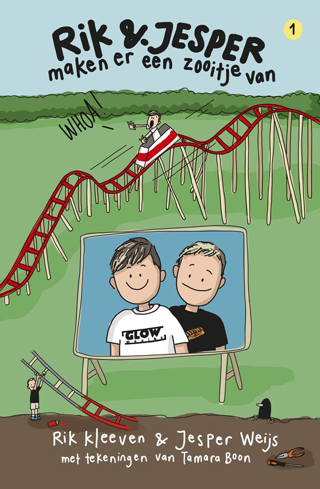 Rik en Jesper maken er een zooitje van (Hardback)