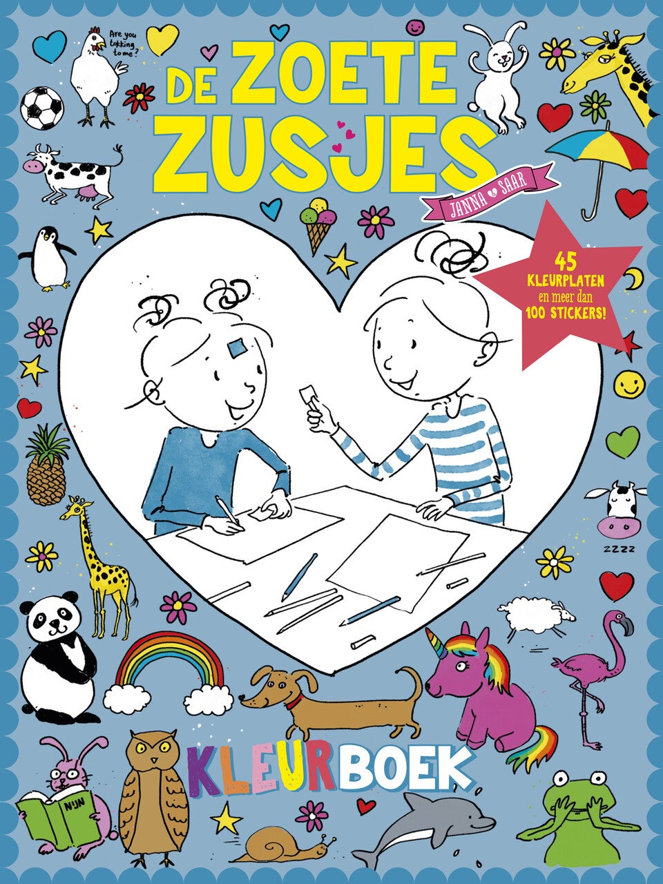 De Zoete Zusjes kleurboek (Paperback)