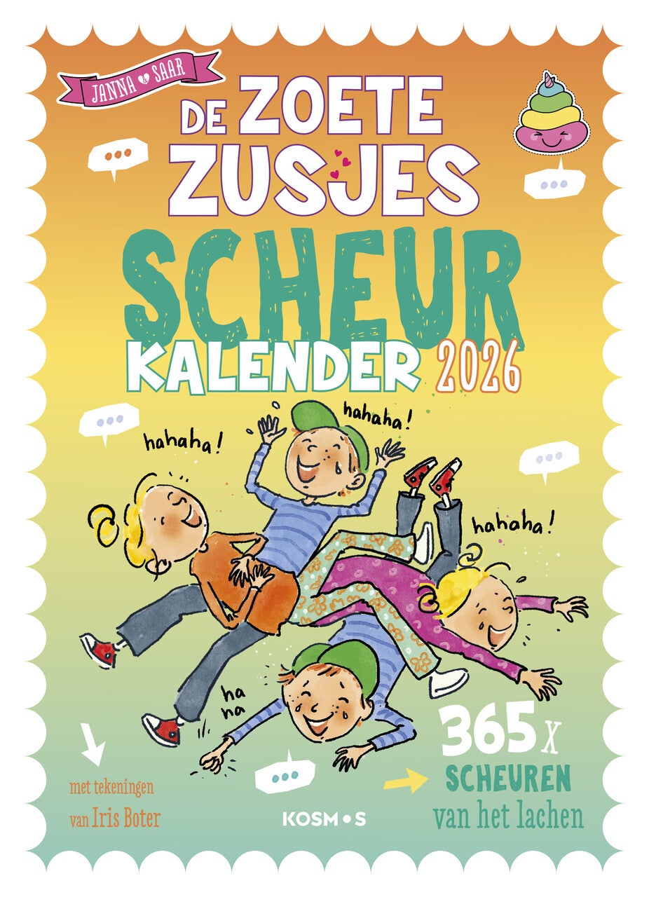 De Zoete Zusjes moppenscheurkalender (Kalender)