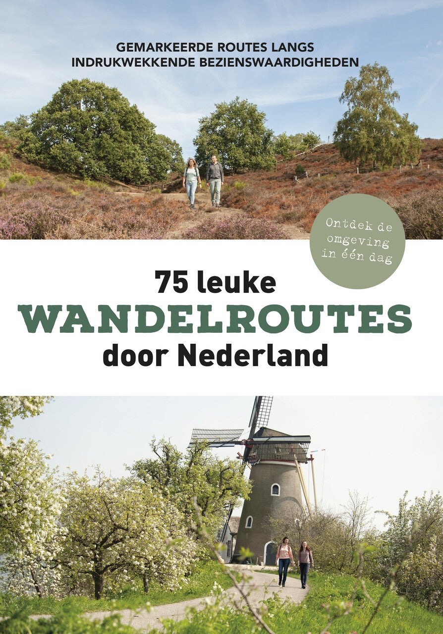 75 leuke wandelroutes door Nederland (Paperback)