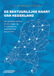 De bestuurlijke kaart van Nederland (Paperback)