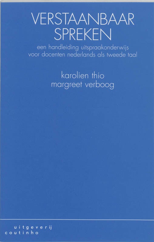 Verstaanbaar spreken (Paperback)