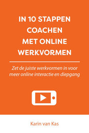 In 10 stappen coachen met online werkvormen (Paperback)