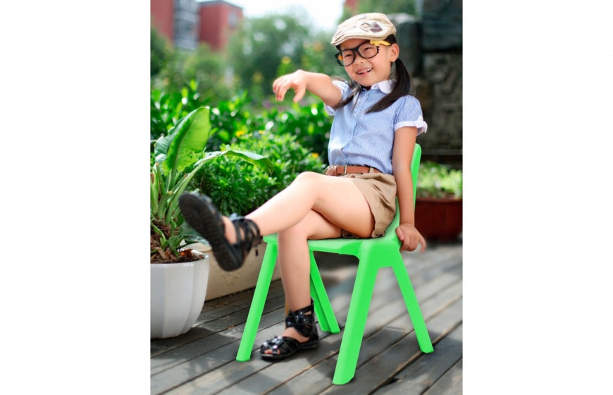 kinderstoel Smiley groen