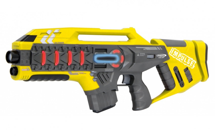 lasergeweerset Impulse Rifle jongens 52 cm geel/rood