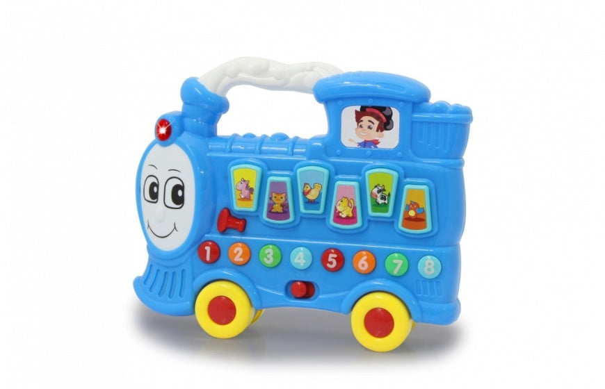 muzieklocomotief Tschu Tschu blauw 26 x 6 x 21 cm