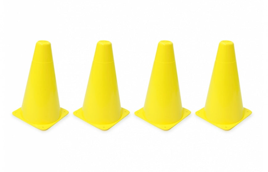 pionnen Traffic 10 x 17 cm geel 4 stuks