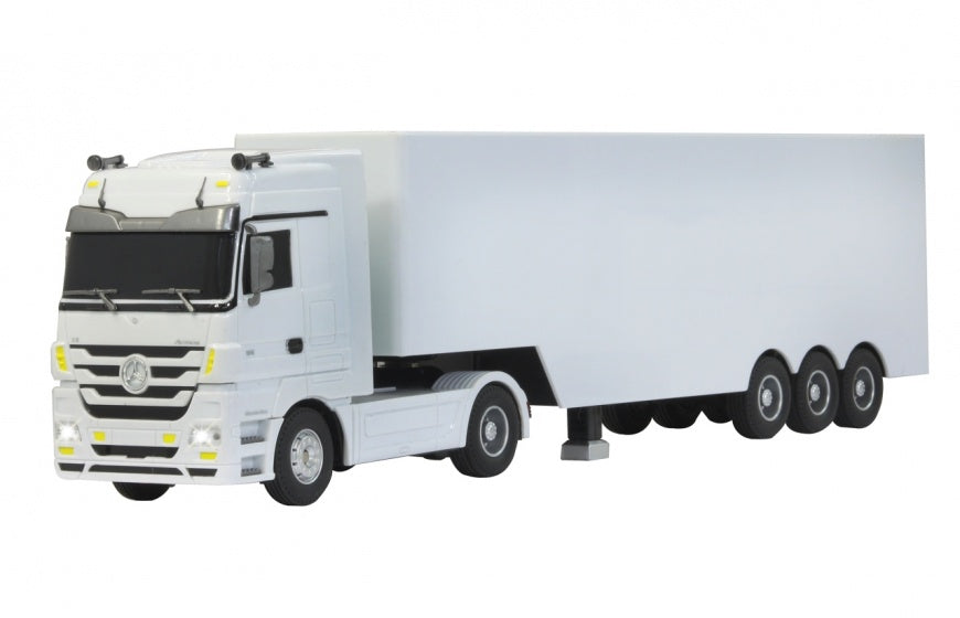 RC Mercedes-Benz vrachtwagen jongens 27 MHz 1:32 wit