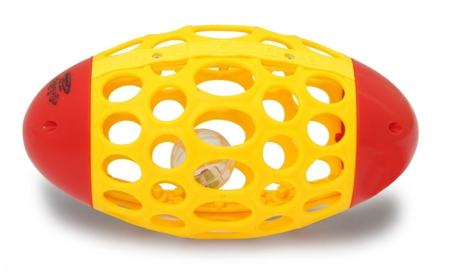 Rota Ball 190 x 100 mm geel/rood